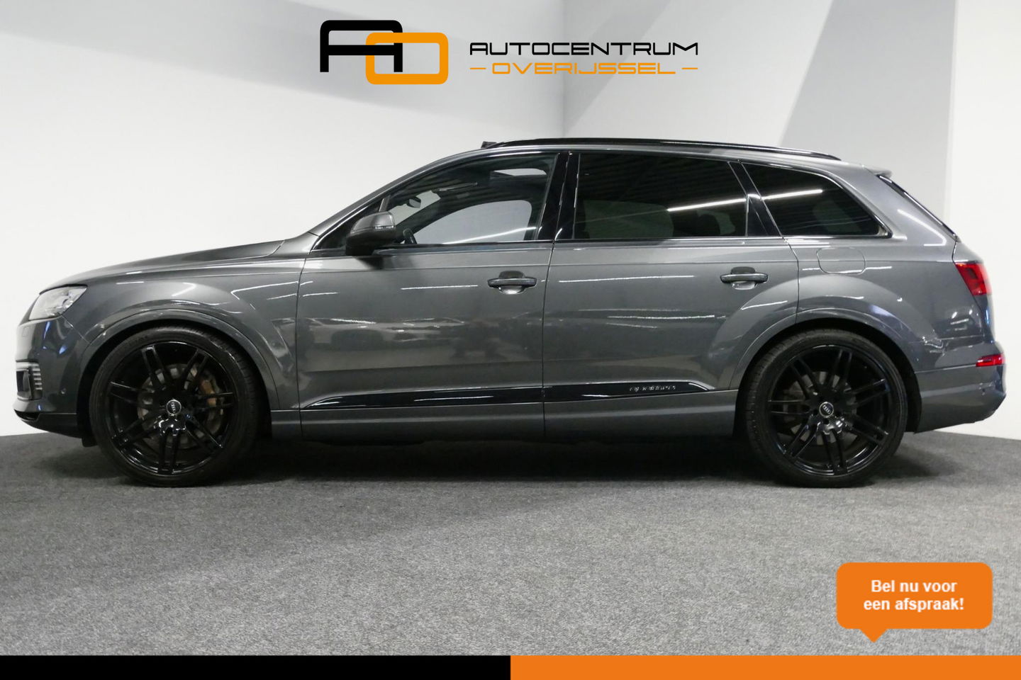 Audi Q7 3.0 TDI e-tron quattro Sport / Orig. Nederlands / S-Line ex- & interieur / Panoramadak / Luchtvering / Elektr. verstelbare voorstoelen (links met memory) / Bose Sound System / Rondomzichtcamera / Sfeerverlichting / Servosluiting - Softclose / Stoelverwarm