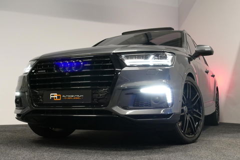 Audi Q7 3.0 TDI e-tron quattro Sport / Orig. Nederlands / S-Line ex- & interieur / Panoramadak / Luchtvering / Elektr. verstelbare voorstoelen (links met memory) / Bose Sound System / Rondomzichtcamera / Sfeerverlichting / Servosluiting - Softclose / Stoelverwarm