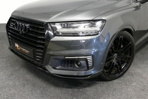 Audi Q7 3.0 TDI e-tron quattro Sport / Orig. Nederlands / S-Line ex- & interieur / Panoramadak / Luchtvering / Elektr. verstelbare voorstoelen (links met memory) / Bose Sound System / Rondomzichtcamera / Sfeerverlichting / Servosluiting - Softclose / Stoelverwarm