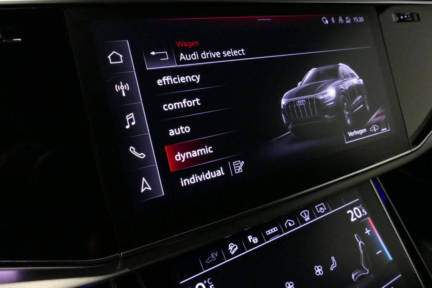 Audi Q8 55 TFSI e quattro Pro Line S / RSQ8 Diffuser / RSQ8 Grill / Maxton Design Bodykit V.2 / Panoramadak / RS Sportstoelen / Elektr. verstelbare voorstoelen + memory / Sport Luchtvering / Matrix LED / Ambienteverlichting plus / Apple Carplay - Android Auto / B