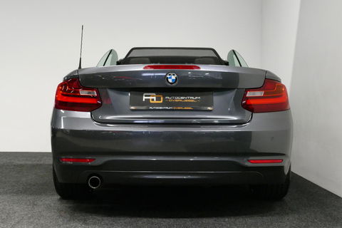 BMW 2 Serie Cabrio 218i Essential / Stoelverwarming / Windscherm / Climatronic / 19'' LMV / Parkeersensoren achter / BMW Radio Professional / Licht- & regensensor / Multimedia systeem
