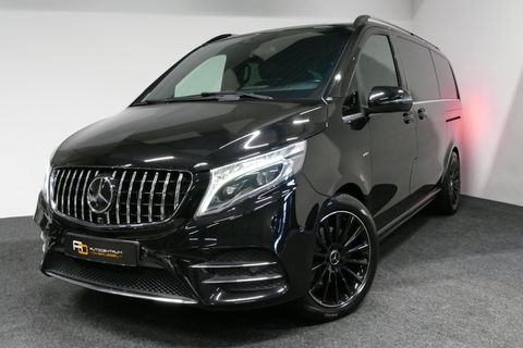Mercedes-Benz V-Klasse 250d Lang DC AMG Line / MARGE / Burmester Surround Sound / Rondomzicht camera / Ambienteverlichting / 19'' LMV / Dodehoek detectie / Cruise Control / Trekhaak / Elektrische schuifdeuren L + R / Navigatie / Achteruitrijcamera / Agility Control