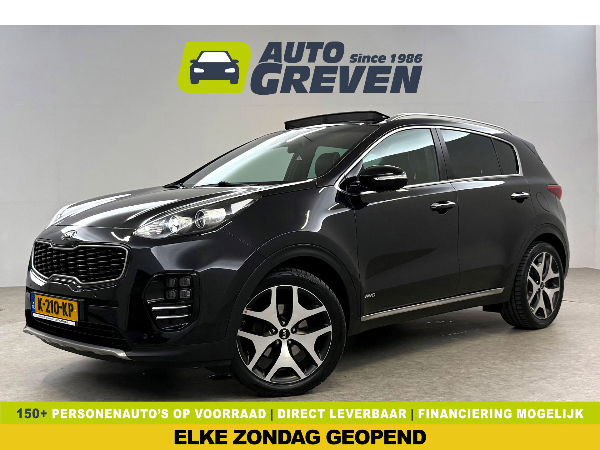 Kia Sportage 1.6 T-GDI 4WD 177PK GT-Line | Pano | Camera | Cruise | Carplay | Trekh. | Stoel/Stuur verw. | Keyless