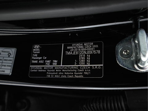 Hyundai Tucson 1.6 T-GDI Premium Plug-In 4WD (INCL-BTW) *FULL-LEATER | FULL-LED | ADAPTIVE-CRUISE | BLIND-SPOT | MEMORY-PACK | TOP-VIEW | KEYLESS | DIGI-COCKPIT | VENTILATED-COMFORTSEATS | DAB+ | PRIVACY-GLASS | SHIFT-PADDLES | 19"*