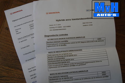 Honda Jazz 1.5 e:HEV Crosstar|ACC|CAMERA|CARPLAY|STOELVERW