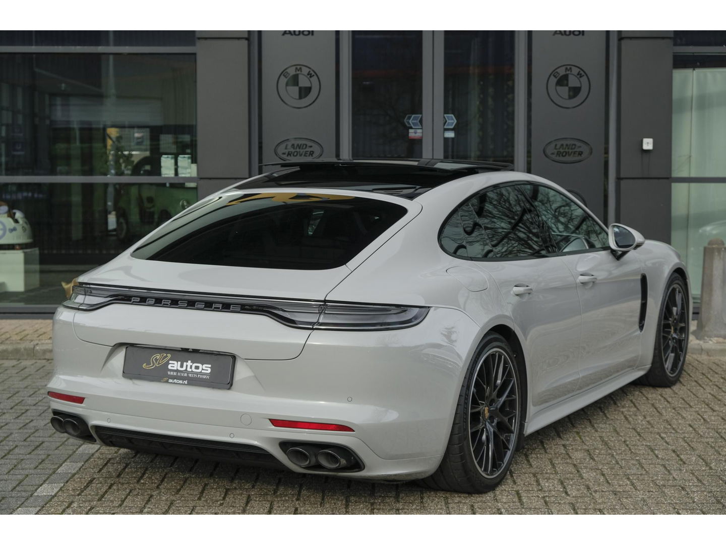 Porsche Panamera 2.9 4 462pk E-Hybrid Platinum Sport design Panoramadak 5-zits 4-wielsturing Luchtvering Sportuitlaat Matrix Stoelkoeling