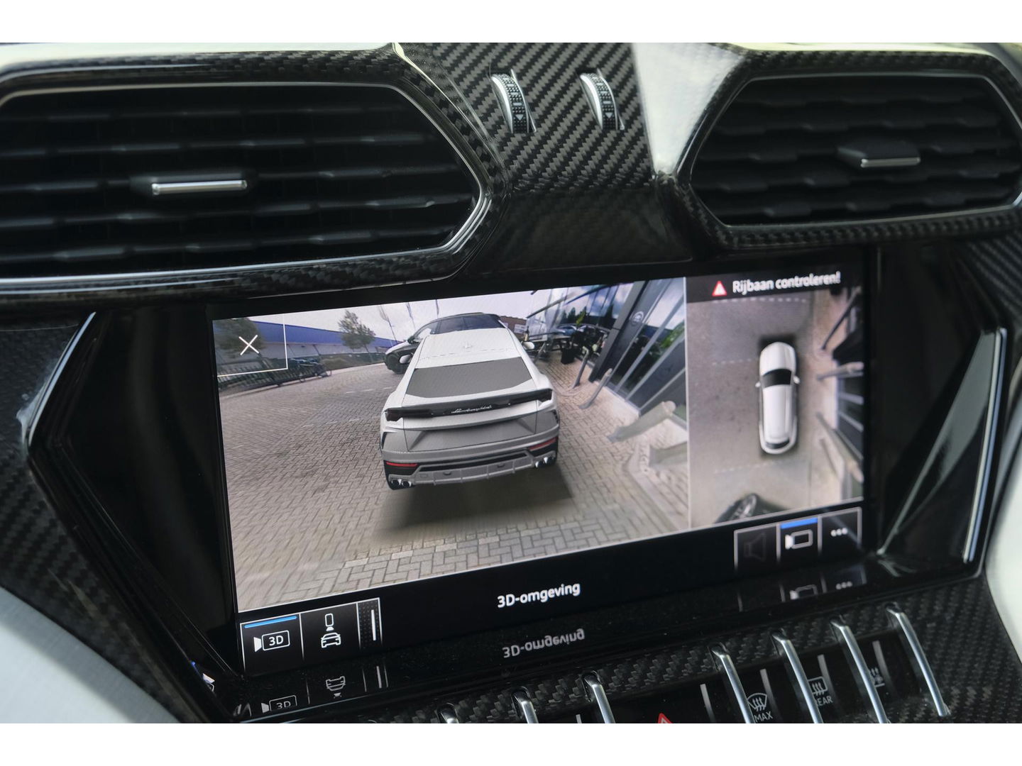 Lamborghini Urus 4.0 V8 650pk Panoramadak NLauto 4-seat config Carbon Bang&Olufsen 4-wielsturing Massage Stoelkoeling 23" LMV