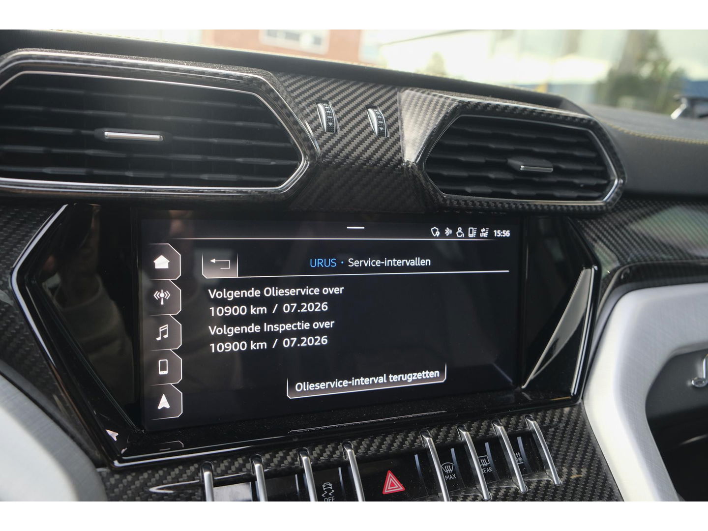 Lamborghini Urus 4.0 V8 650pk Panoramadak NLauto 4-seat config Carbon Bang&Olufsen 4-wielsturing Massage Stoelkoeling 23" LMV