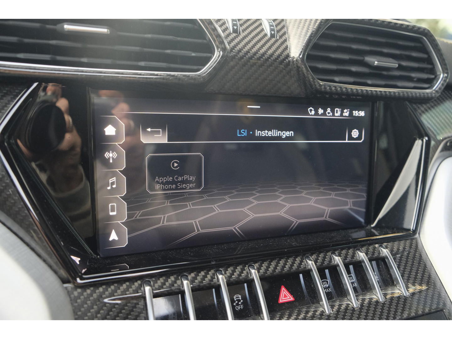 Lamborghini Urus 4.0 V8 650pk Panoramadak NLauto 4-seat config Carbon Bang&Olufsen 4-wielsturing Massage Stoelkoeling 23" LMV