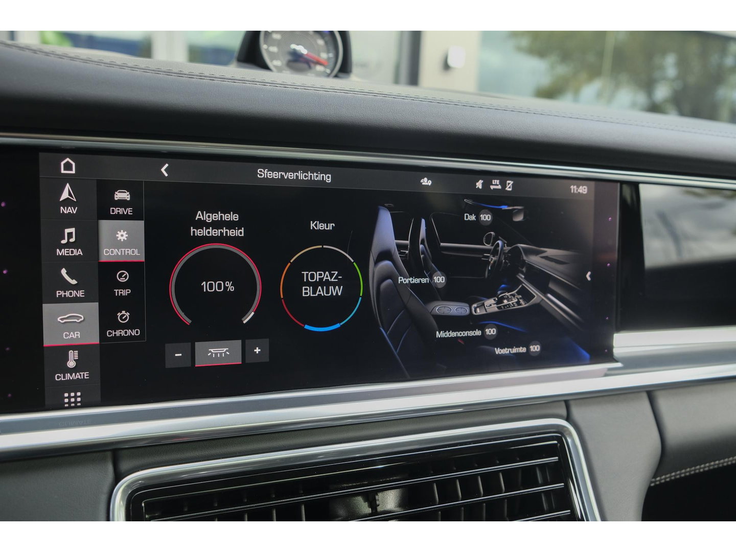 Porsche Panamera Sport Turismo 4 2.9 V6 330pk Sport design Adaptieve sportstoelen Sportuitlaat Luchtvering Stoelkoeling Bose Adaptive cruise 21" LMV