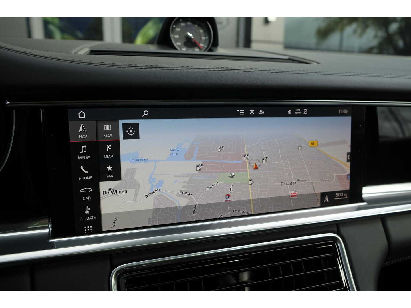 Porsche Panamera Sport Turismo 4 2.9 V6 330pk Sport design Adaptieve sportstoelen Sportuitlaat Luchtvering Stoelkoeling Bose Adaptive cruise 21" LMV