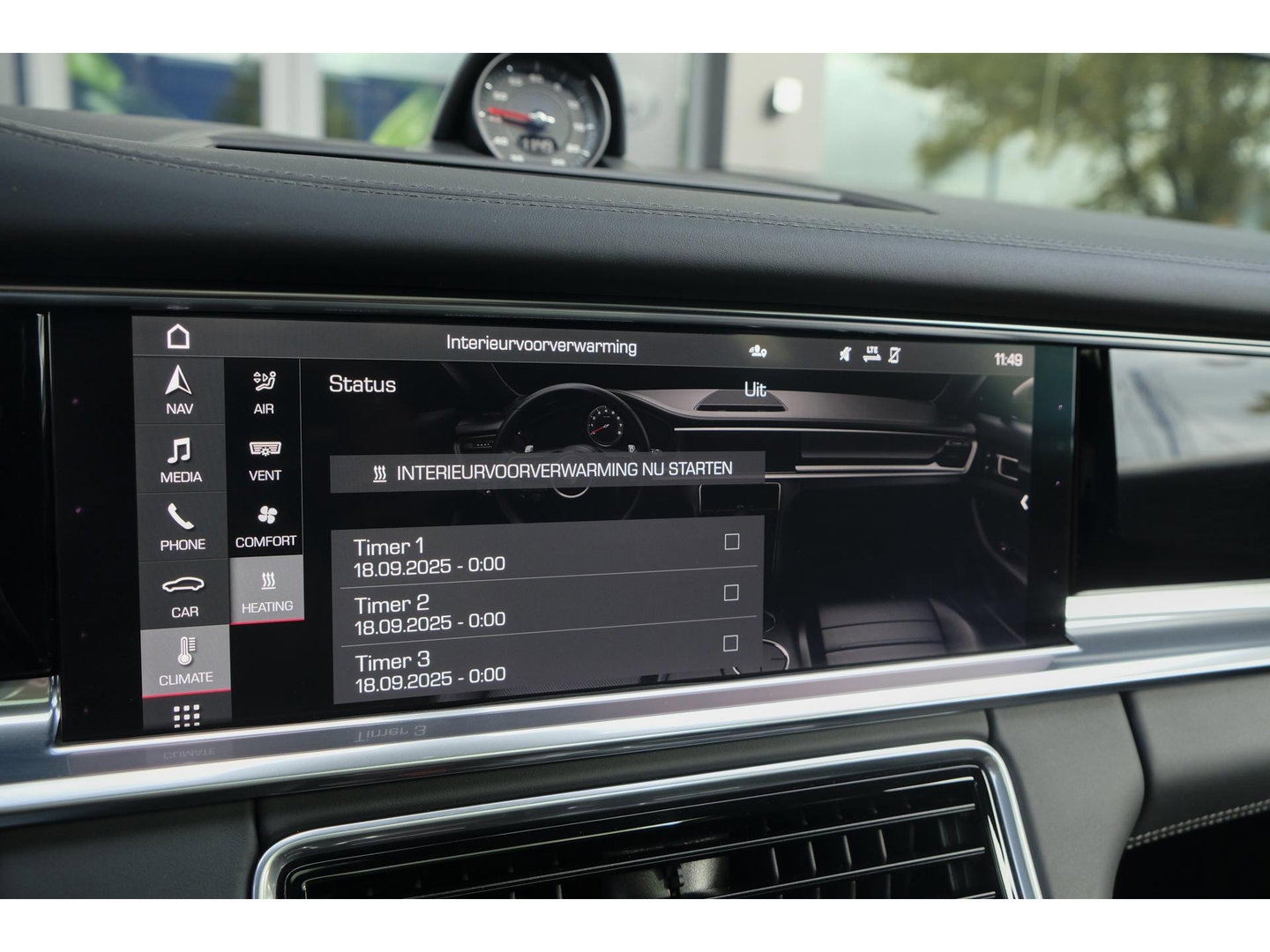 Porsche Panamera Sport Turismo 4 2.9 V6 330pk Sport design Adaptieve sportstoelen Sportuitlaat Luchtvering Stoelkoeling Bose Adaptive cruise 21" LMV