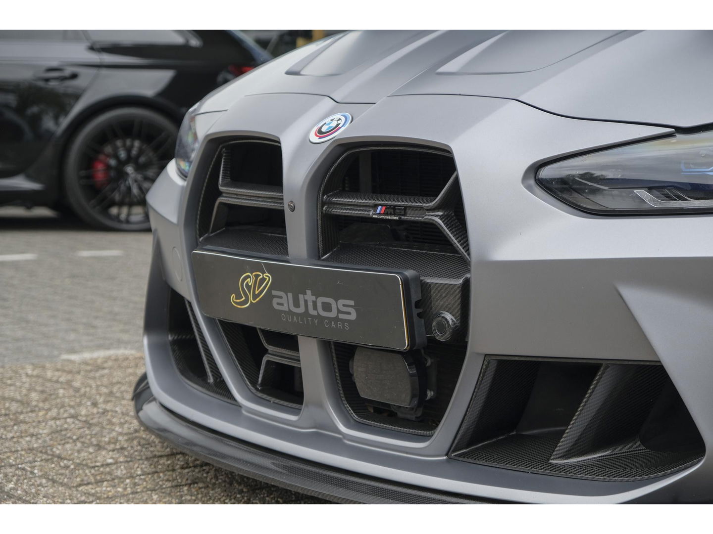 BMW M3 Touring Competition 510pk xDrive Widescreen Frozen grey *BTW* Head-up Adaptive cruise CSL grille 21" LMV