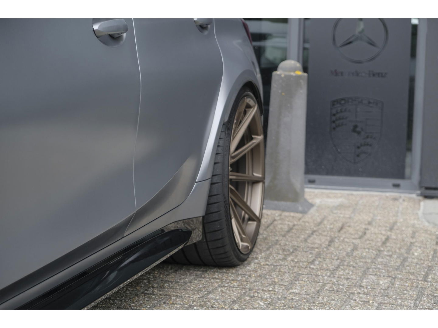 BMW M3 Touring Competition 510pk xDrive Widescreen Frozen grey *BTW* Head-up Adaptive cruise CSL grille 21" LMV