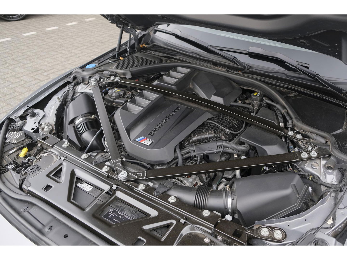 BMW M3 Touring Competition 510pk xDrive Widescreen Frozen grey *BTW* Head-up Adaptive cruise CSL grille 21" LMV