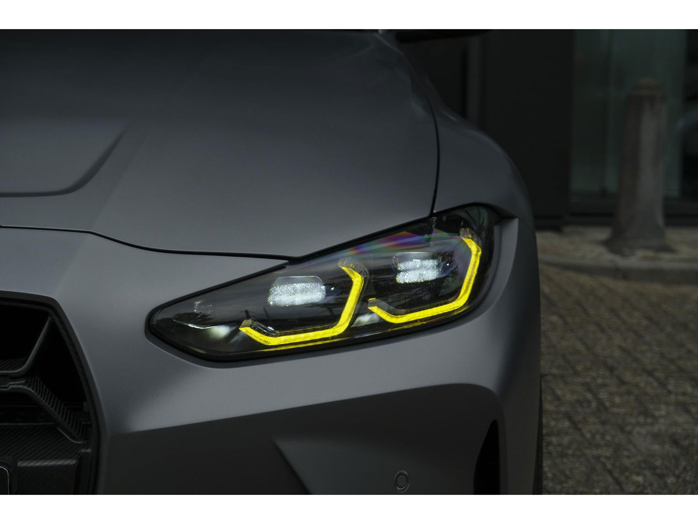 BMW M3 Touring Competition 510pk xDrive Widescreen Frozen grey *BTW* Head-up Adaptive cruise CSL grille 21" LMV