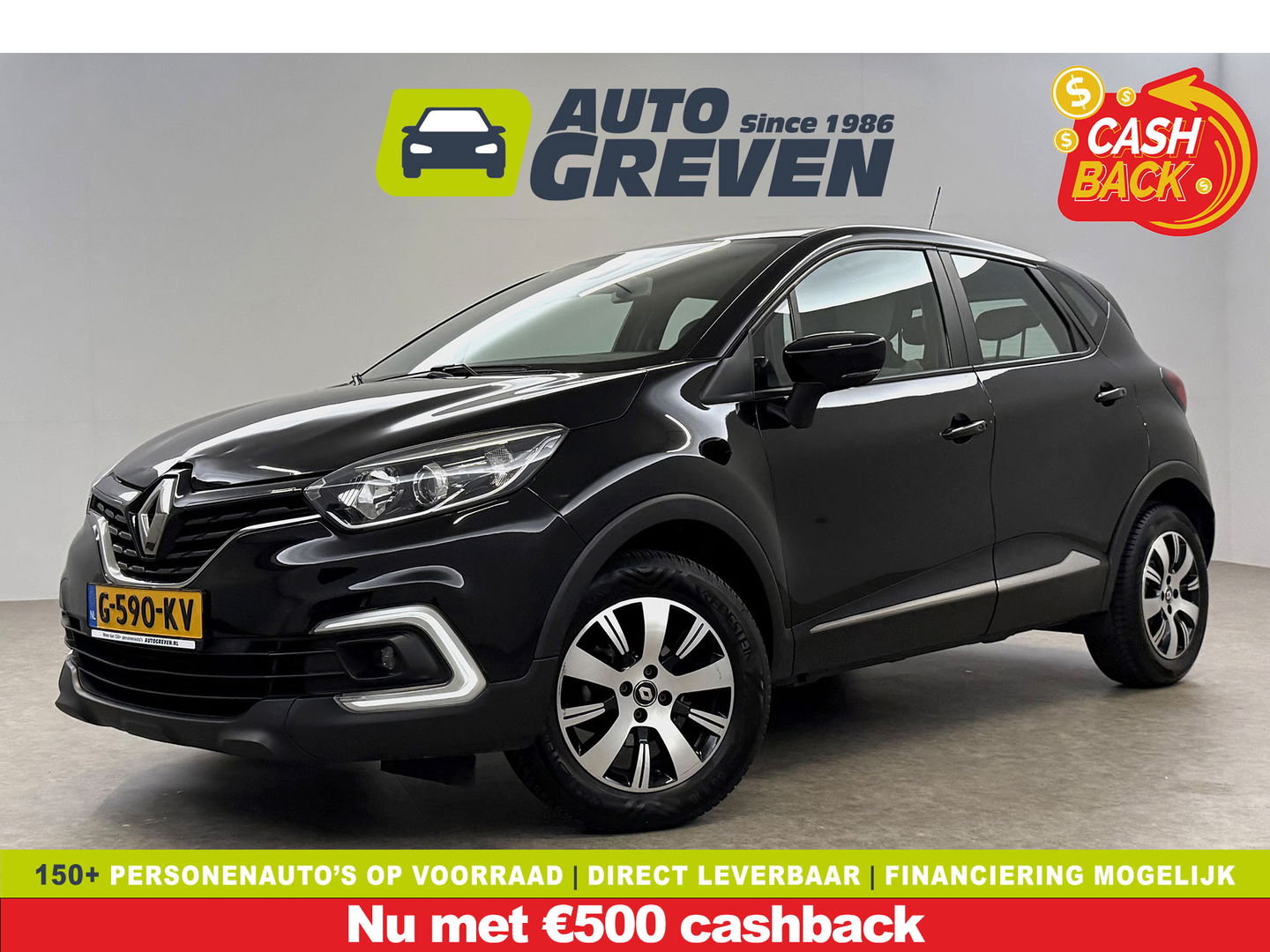 Renault Captur 0.9 TCe Limited | Cruise | LED | Parkeersens. | Clima
