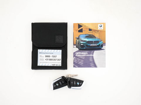 BMW 2 Serie Gran Coupé 218i High Executive Aut. *PANO | FULL-LEATHER | FULL-LED | ADAPTIVE-CRUISE | DIGI-COCKPIT | SPORT-SEATS | NAVI-FULLMAP | DAB+ | ECC | PDC | 17''ALU | TOWBAR*