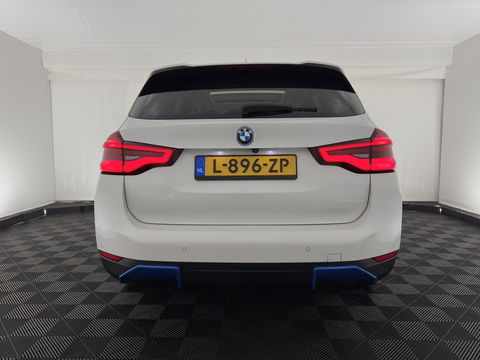 BMW iX3 Executive 80 kWh [ 3-Fase ] (INCL.BTW) Aut. *PANO | FULL-LEATHER | ADAPTIVE-CRUISE | FULL-LED | BLIND-SPOT | MEMORY-PACK | DIGI-COCKPIT | HEATED-COMFORTSEATS | CAMERA | DAB+ | NAVI-FULLMAP | 19''ALU*