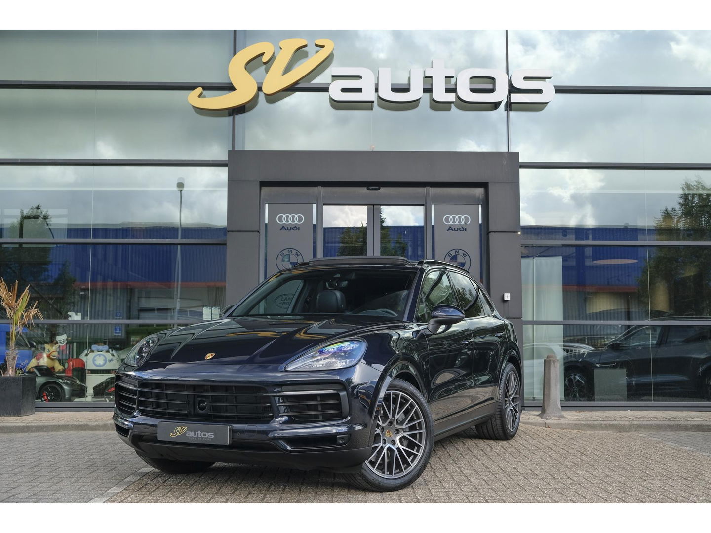 Porsche Cayenne S 2.9 V6 441pk Panoramadak Luchvering Matrix led Comfortstoelen Memory Camera 21" LMV