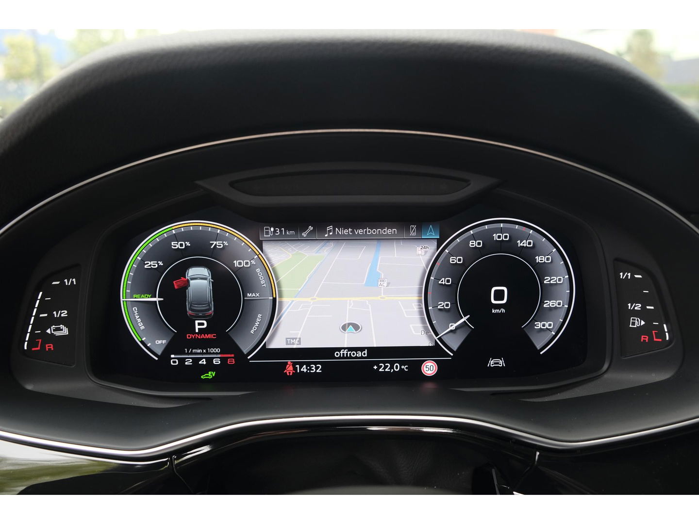 Audi Q7 55 TFSIe 380pk Quattro Panoramadak Luchtvering RS-Leder ACC BlackOptic VirtualCockpit Navi-High Matrix Keyless Camera 22''