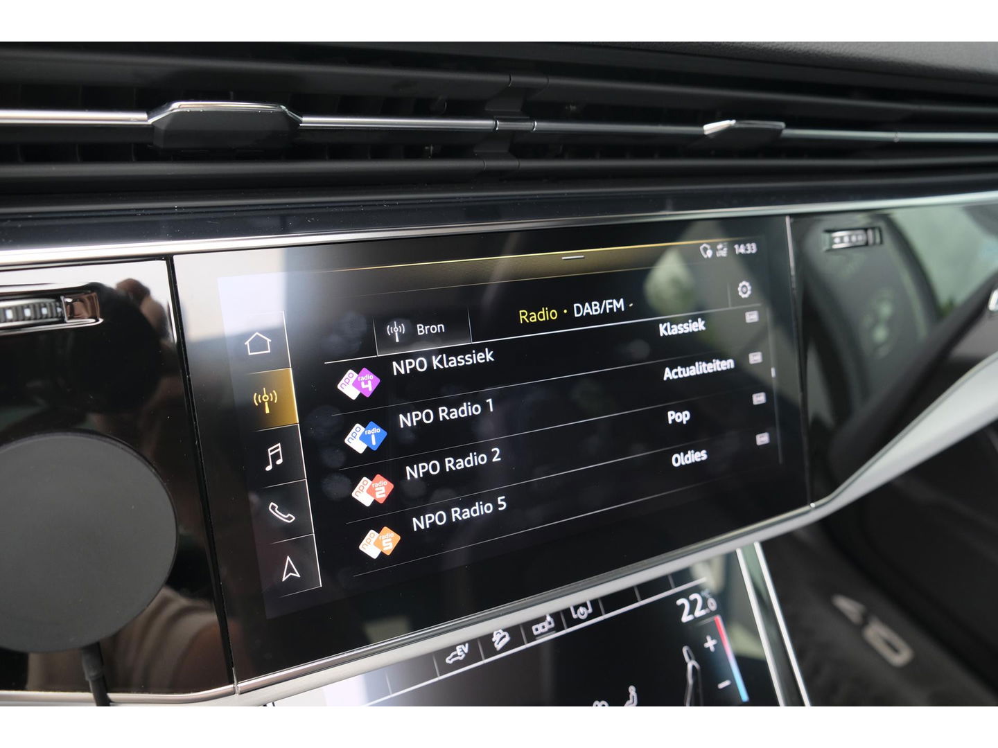 Audi Q7 55 TFSIe 380pk Quattro Panoramadak Luchtvering RS-Leder ACC BlackOptic VirtualCockpit Navi-High Matrix Keyless Camera 22''