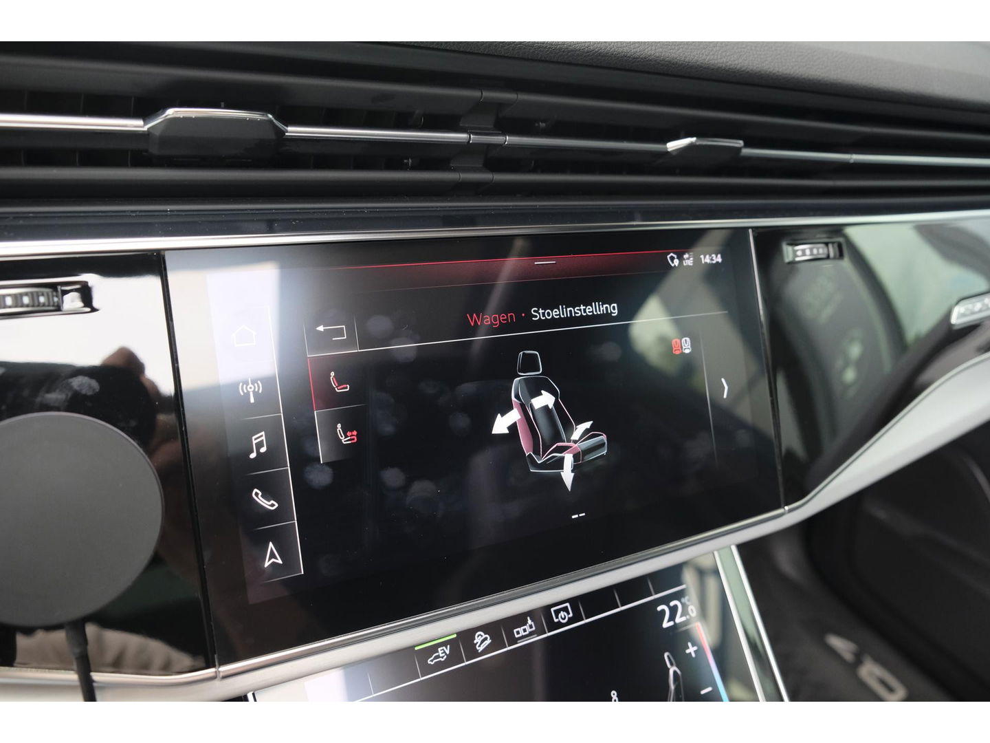 Audi Q7 55 TFSIe 380pk Quattro Panoramadak Luchtvering RS-Leder ACC BlackOptic VirtualCockpit Navi-High Matrix Keyless Camera 22''