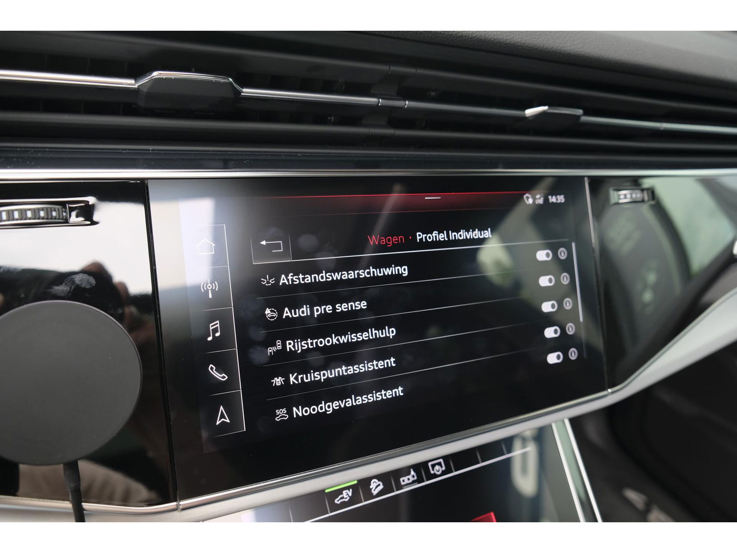 Audi Q7 55 TFSIe 380pk Quattro Panoramadak Luchtvering RS-Leder ACC BlackOptic VirtualCockpit Navi-High Matrix Keyless Camera 22''