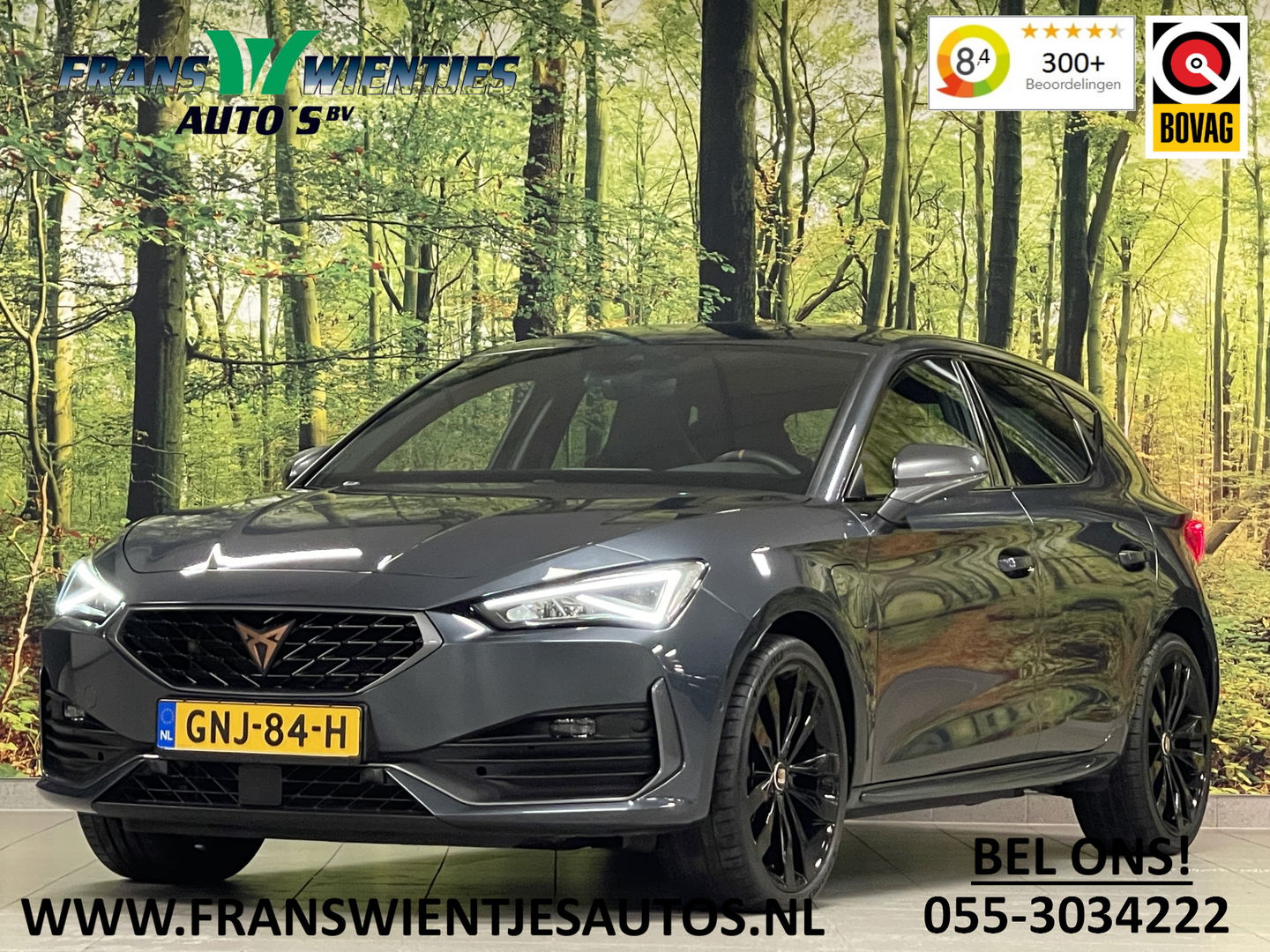 CUPRA Leon 1.4 e-Hybrid VZ Adrenaline | Apple Carplay | Android Auto | Stoelverwarming | Stuurwielverwarming | DAB | Camera | Lane Assist | Adaptieve Cruise Control | LED | Sfeerverlichting |