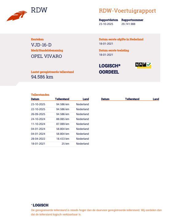 Opel Vivaro 2.0 CDTI L3H1 Edition AIRCO / CRUISE CONTROLE / NAVI / CARPLAY / TREKHAAK / KASTEN INRICHTING