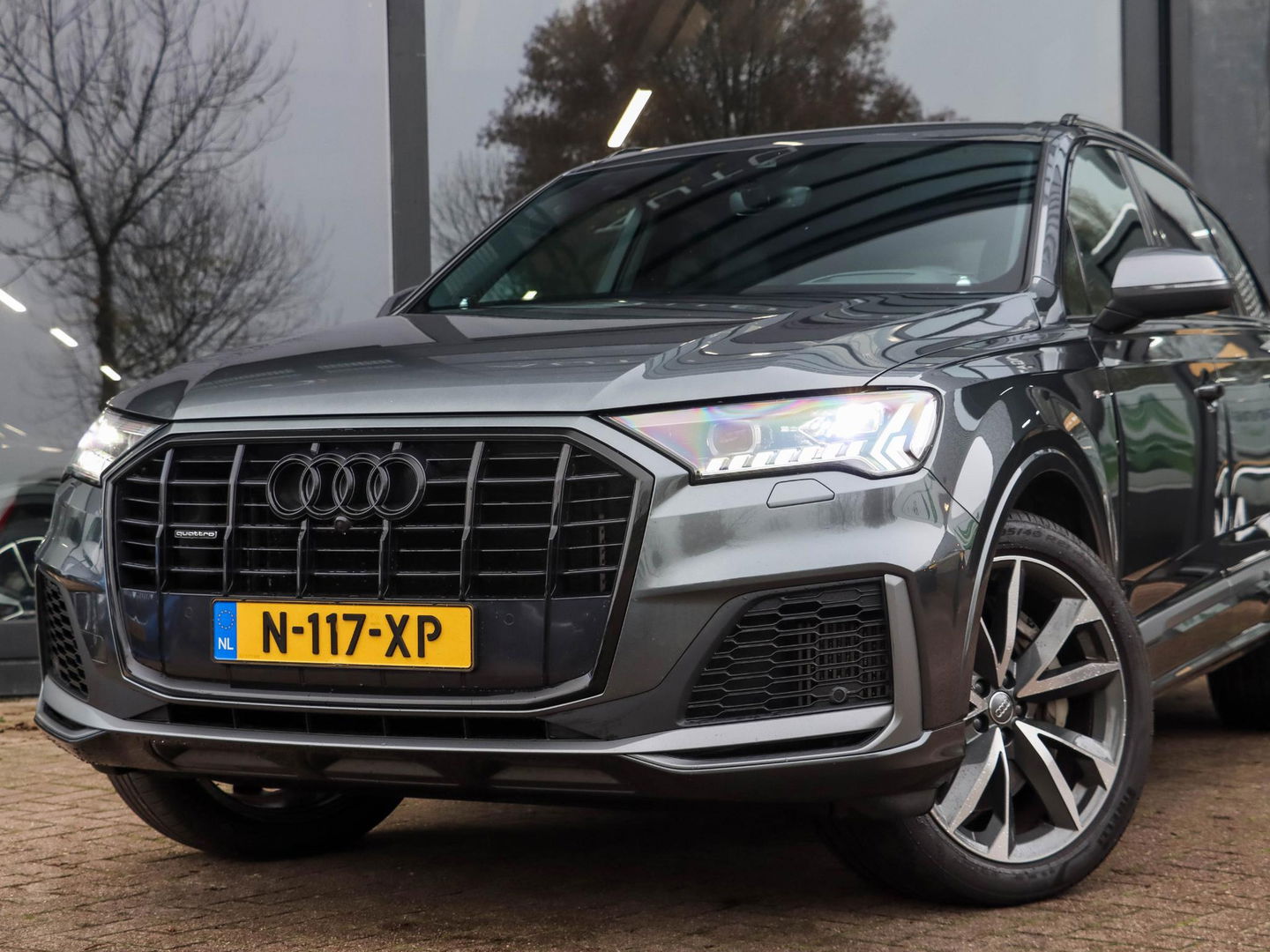 Audi Q7 55 TFSI e Quattro S Line 340pk | B&O Audio | Black Pack | Trekhaak