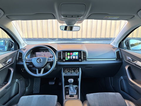 Škoda Karoq 1.5 TSI ACT Style | Automaat! | Apple Carplay | Android Auto | Camera | Navigatie | Stoelverwarming | Elektrische Achterklep | DAB | Adaptieve Cruise Control | Sfeerverlichting |