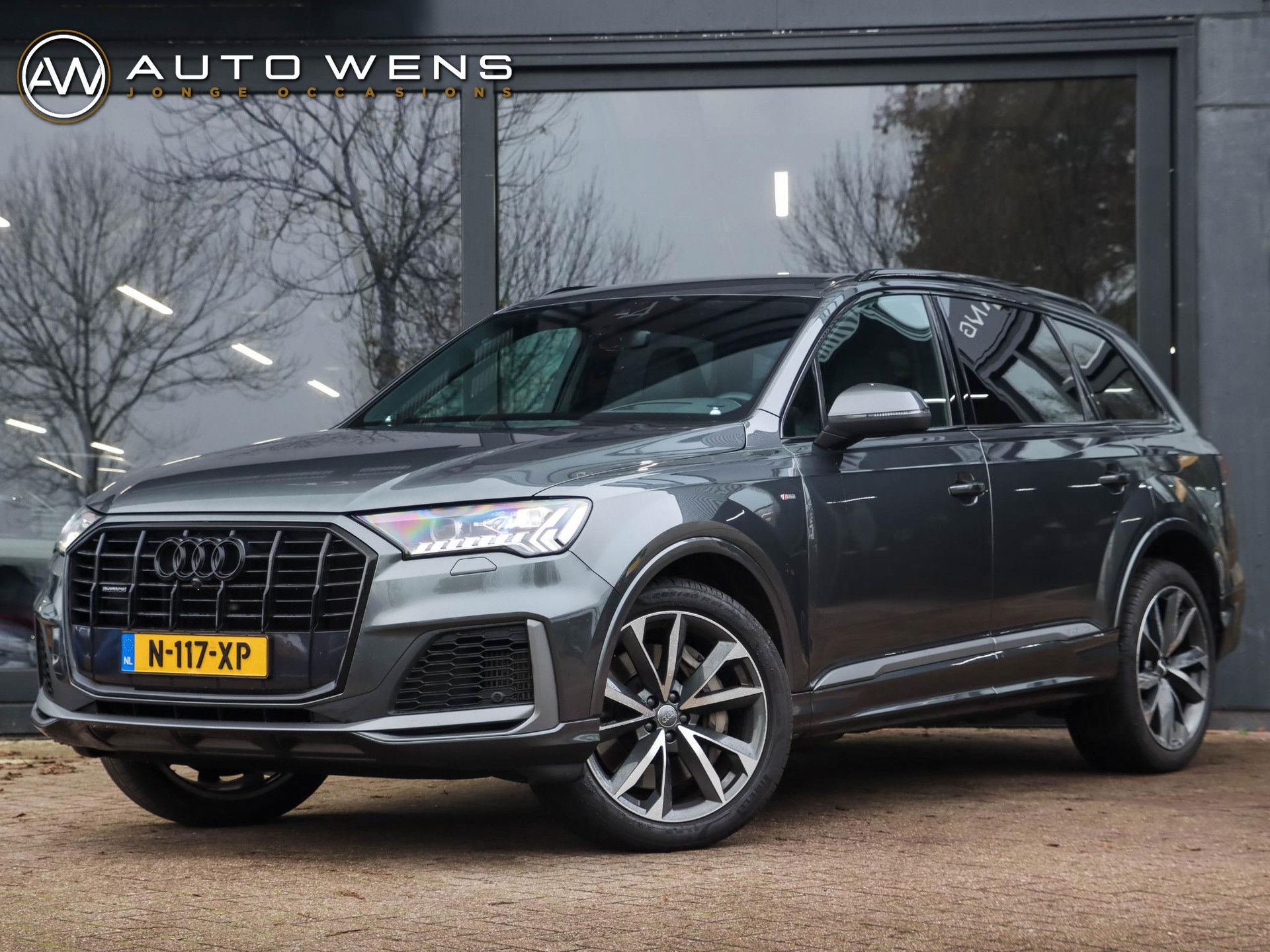 Audi Q7 55 TFSI e Quattro S Line 340pk | B&O Audio | Black Pack | Trekhaak