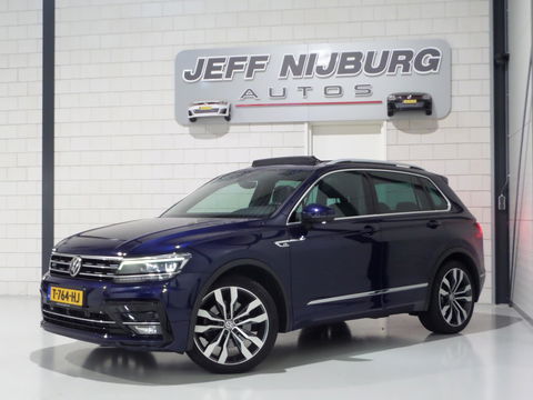 Volkswagen Tiguan 2.0 TSI DSG 4Motion Highline "2X R-Line" Pano Trekhaak Virtual Carplay 360Camera Leer Head-up Adaptive-cruise