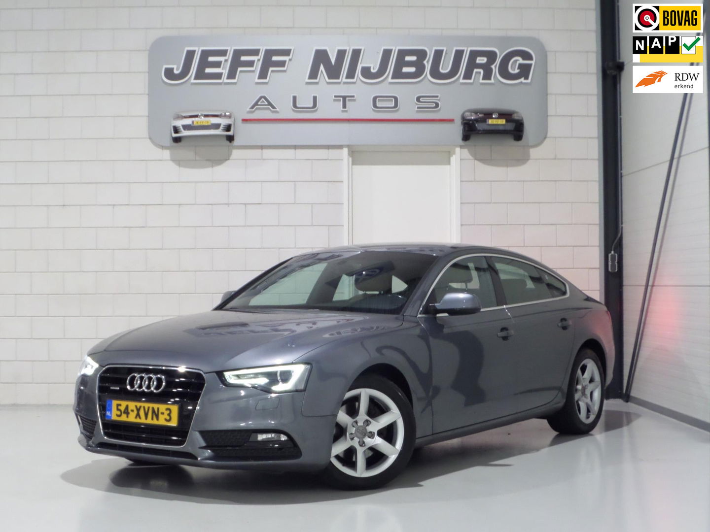 Audi A5 Sportback 2.0 TFSI Quattro Pro Line "Origineel NL!" 1e eigenaar! Automaat! Xenon-LED Leer Navigatie Memory-Seat Bluetooth