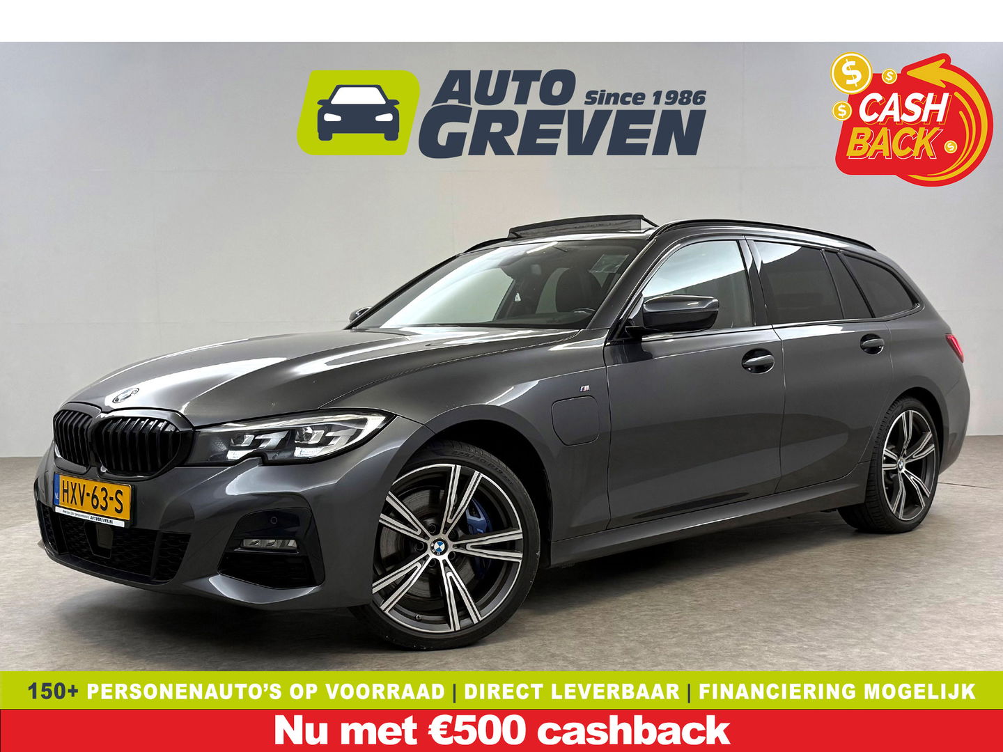 BMW 3-serie 330e xDrive Touring M-Sport | Pano | H/K | Trekh. | Sfeerverl. | Virtual | Camera | Carplay | Adap. Cruise | Stoel/Stuur verw.