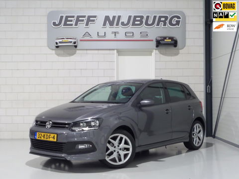 Volkswagen Polo 1.4-16V DSG Highline R-Line "Origineel NL!" Navigatie Bluetooth Cruise-control 17"Velgen Trekhaak Parkeersensoren