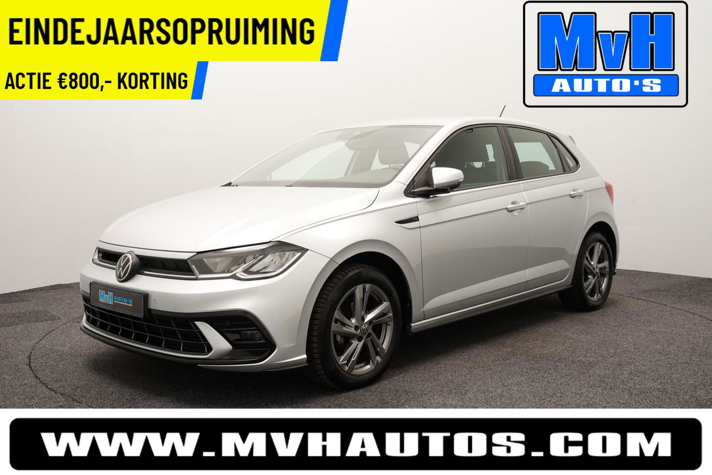 Volkswagen Polo 1.0 TSI R-Line|DSG|ACC|CAMERA|STOELVERW|NAP