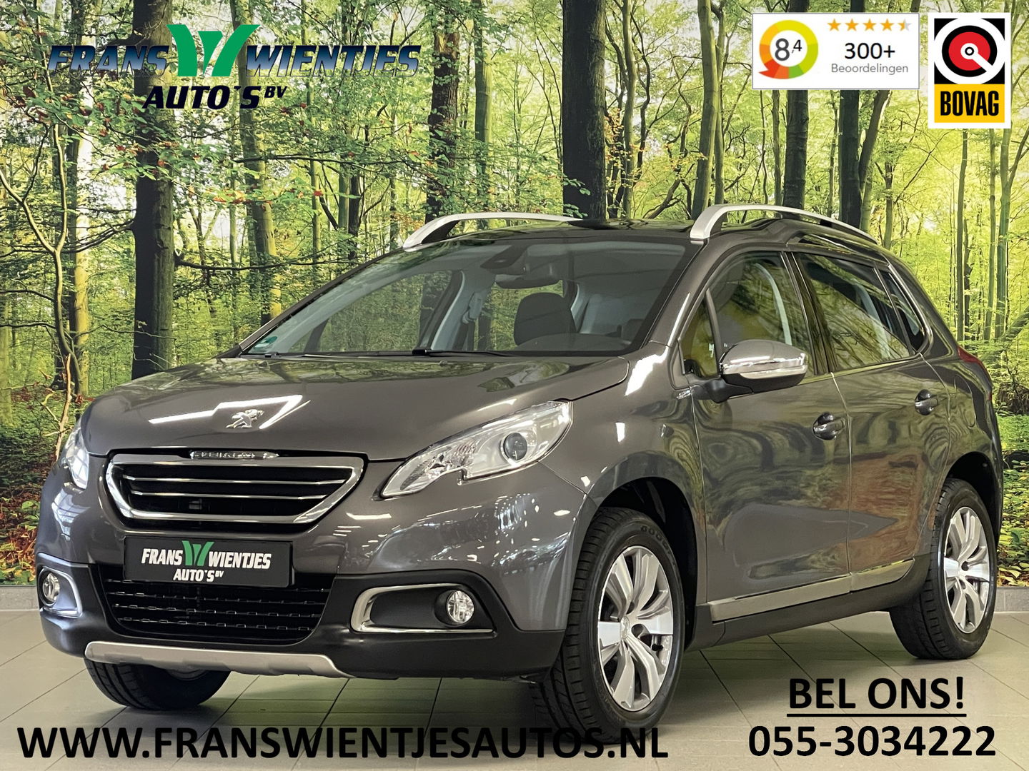 Peugeot 2008 1.2 PureTech Féline | Panoramadak | 16'' Lichtmetaal | Parkeersensoren achter | Airconditioning | Elektrische ramen | Automatische verlichting |