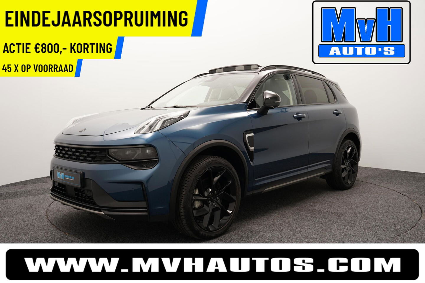 Lynk & Co 01 1.5 Hybride|FULL BLACK XXL|LEER|360°CAM|NAP