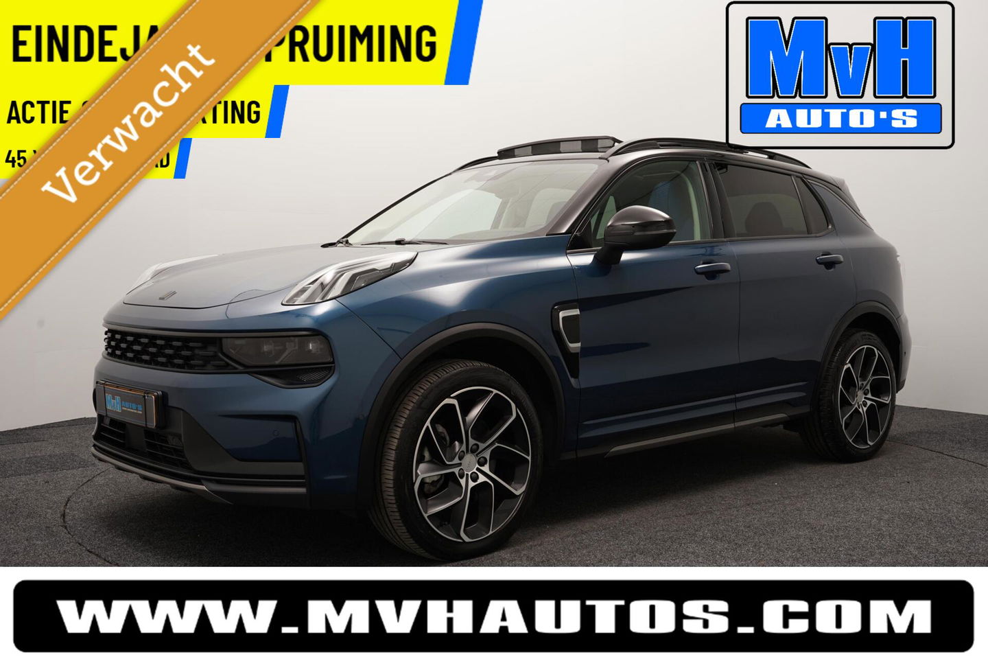 Lynk & Co 01 1.5 Hybride|FULL BLACK|LEER|PANO|360°CAM|NAP