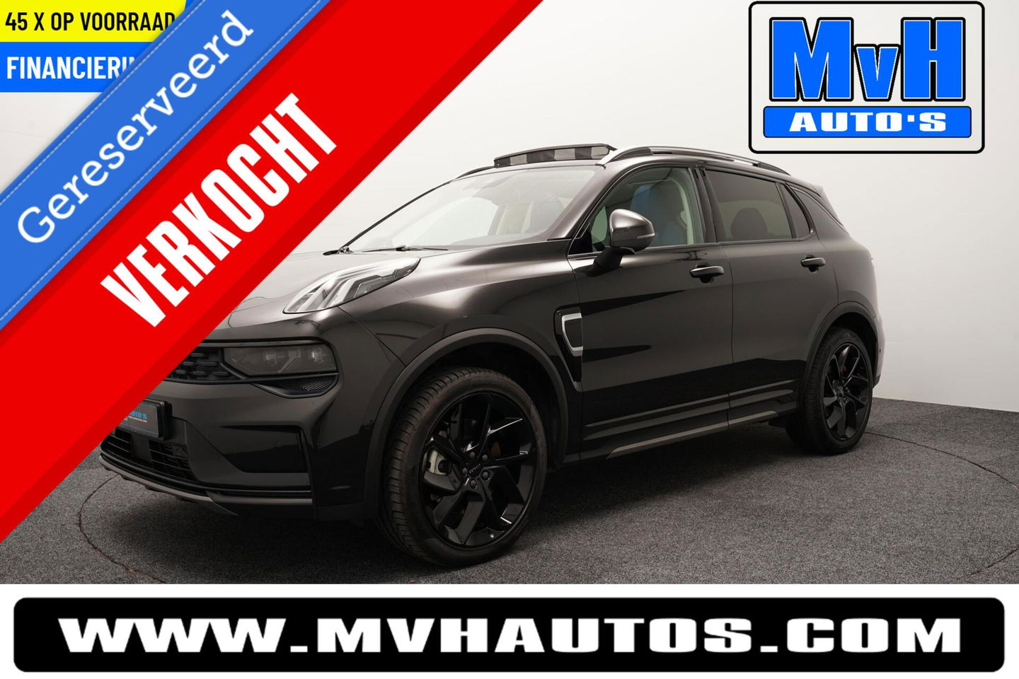 Lynk & Co 01 1.5 Hybride|FULL BLACK XXL|TREKHAAK|PANO|NAP