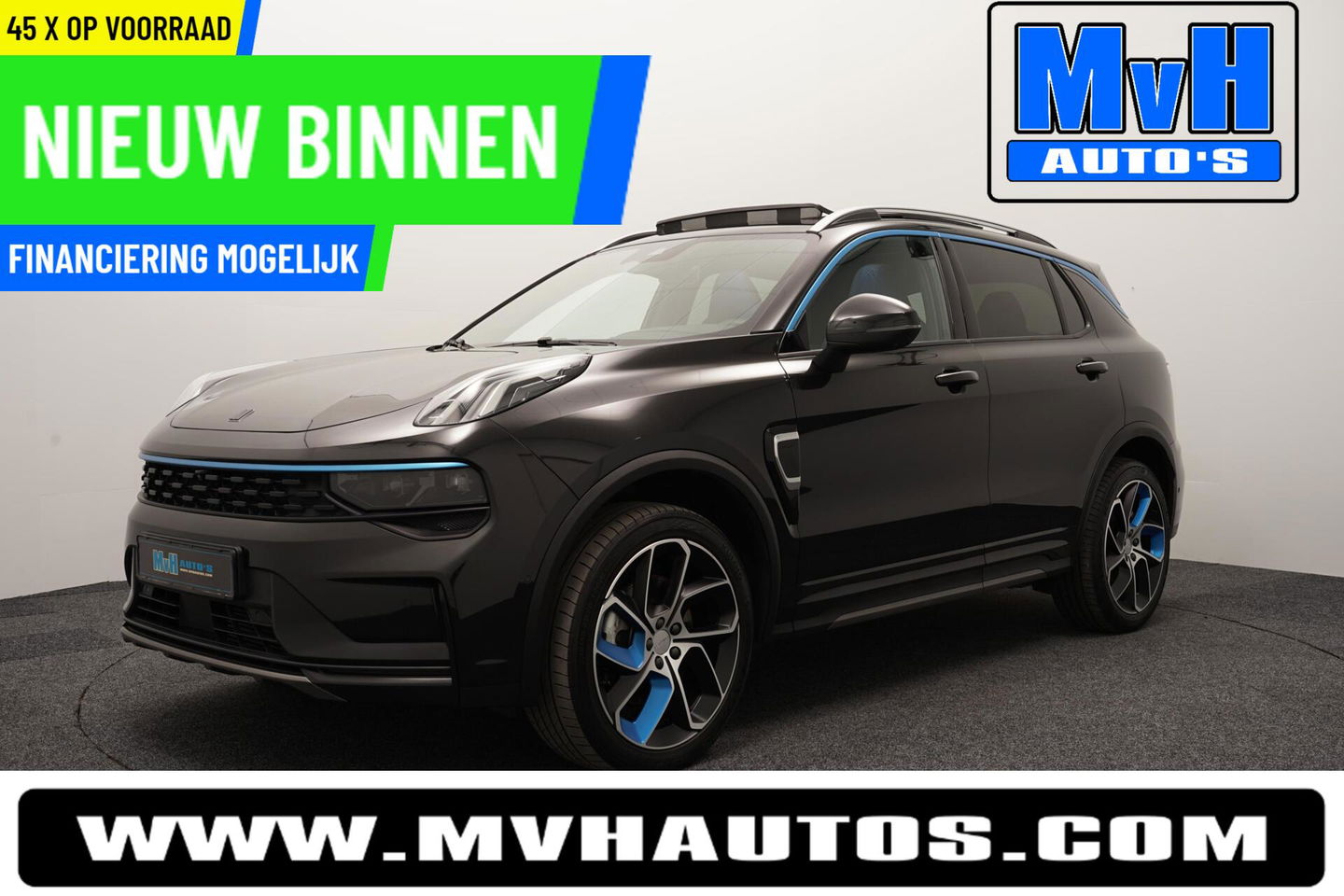 Lynk & Co 01 1.5 Plug-in Hybride|ZWARTE.HEMEL|360ºCAM|PANO|NAP