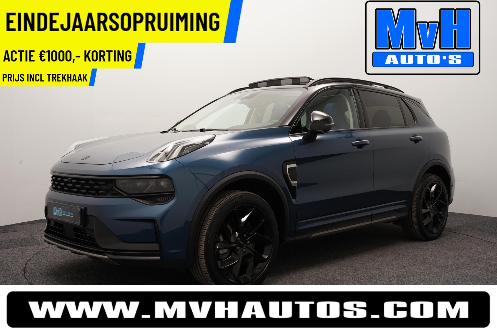 Lynk & Co 01 1.5 Hybride|FULL BLACK XXL|TREKHAAK|360°CAM|NAP