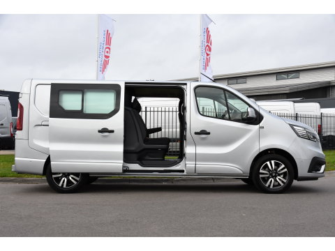 Renault Trafic 2.0 170 L2H1 Extra DC Facelift! 3 x Leverbaar, Virtual, Cruise, Carplay, Stoelverwarming, Clima, Automaat, LED, 170PK, 2 x Schuifdeur, Uniek!