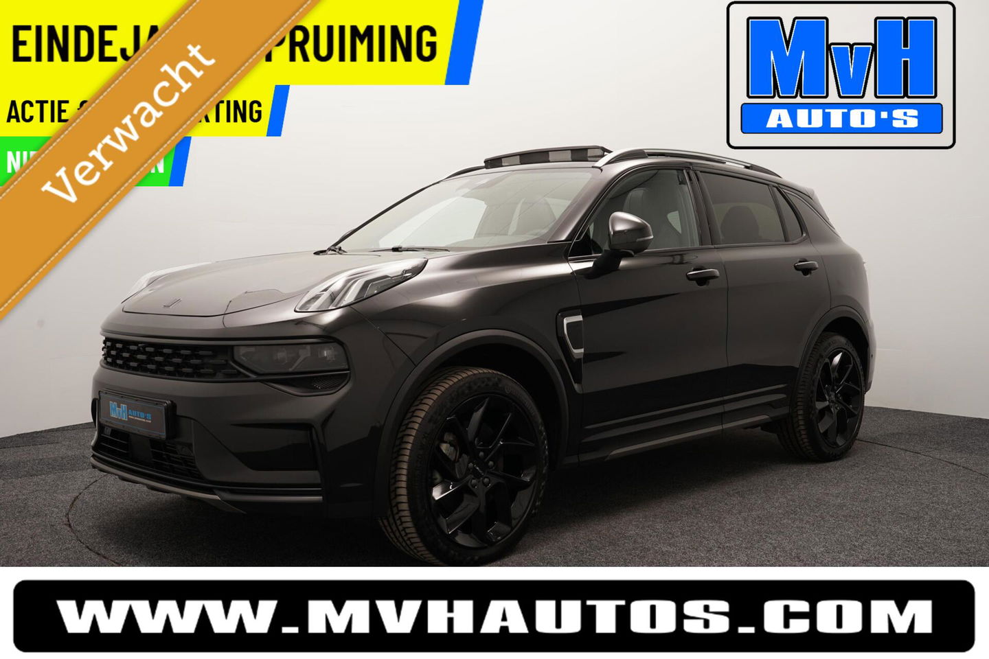 Lynk & Co 01 1.5 Hybride|FULL BLACK XXL|ZWARTE.HEMEL|360ºCAM