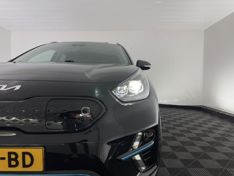 Kia e-Niro DynamicPlusLine 64 kWh {SOH-95%} [ 3-Fase ] (INCL-BTW) Aut.*PANO | LEATHER-FABRIC | FULL-LED | NAVI-FULLMAP | DAB+ | ADAPT.CRUISE | CAMERA | HEATED-COMFORTSEATS | KEYLESS | DIGI-COCKPIT | SHIFT-PADDLES | CARPLAY | LANE-ASSIST | 17"ALU*