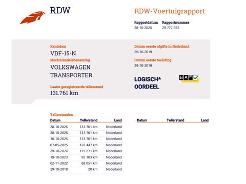 Volkswagen Transporter 2.0 TDI 150pk Euro 6 Automaat L2 Lang - Bw Inrichting - Trekhaak - Camera - Cruise
