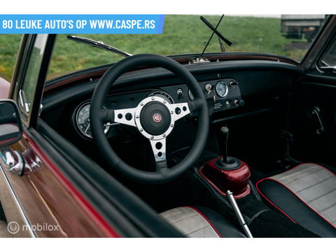 MG Midget Mk2 | Spaakwielen | Dubbele SU