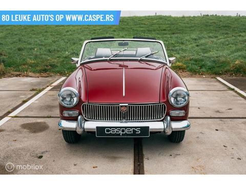 MG Midget Mk2 | Spaakwielen | Dubbele SU